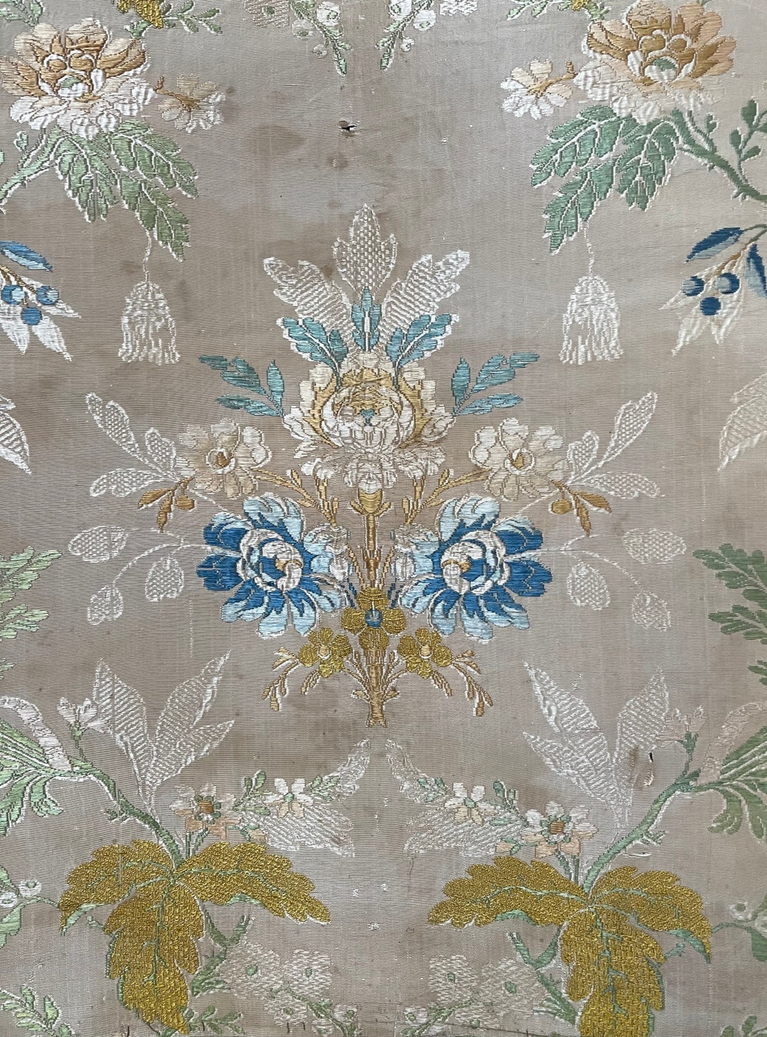 Antique 18th Century Silk Collectable Textiles Spitlefields Silk ...