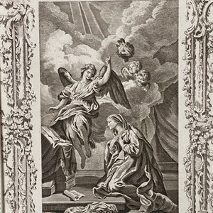 Antique Victorian Religious Print 19th Century Fine Copperplate Engraving Print Collectable Art Wall Art Vintage Home Decor