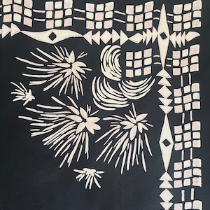 Art Deco Scarf Collectible Antique Shawl Vintage 1920&#39;s Collectable Silk Scarf Film & Television Costume Accessory Gift for her
