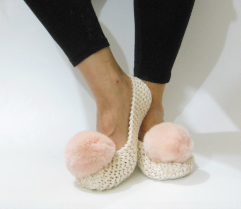 Ladies Pink Novelty Cat Kitten Ballet Ballerina Slippers Non-Slip Fabric Sole