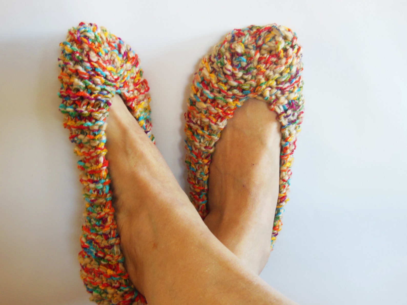 melange crochet women's slippers, non slip, chunky slippers, hand made home shoes, footwear, gift wrapped, ballet flats, by melange crochet women's slippers, non slip, chunky slippers, hand made home shoes, footwear, gift wrapped, ballet flats, by