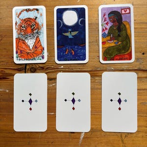 Baraja de Tarot del Diamante Púrpura imagen 7