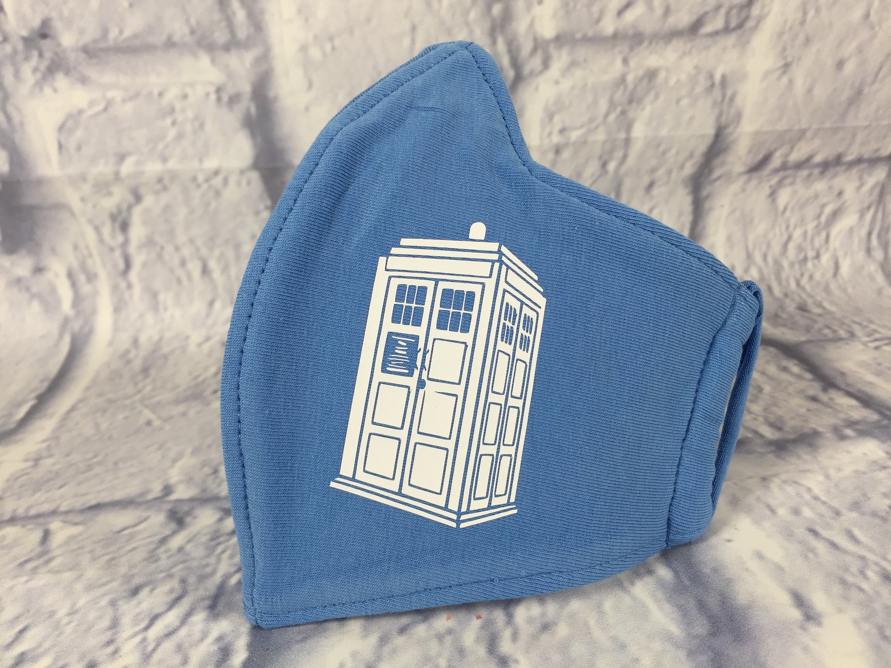 TV show character mask Dr. Who mask 3ply premium washable | Etsy