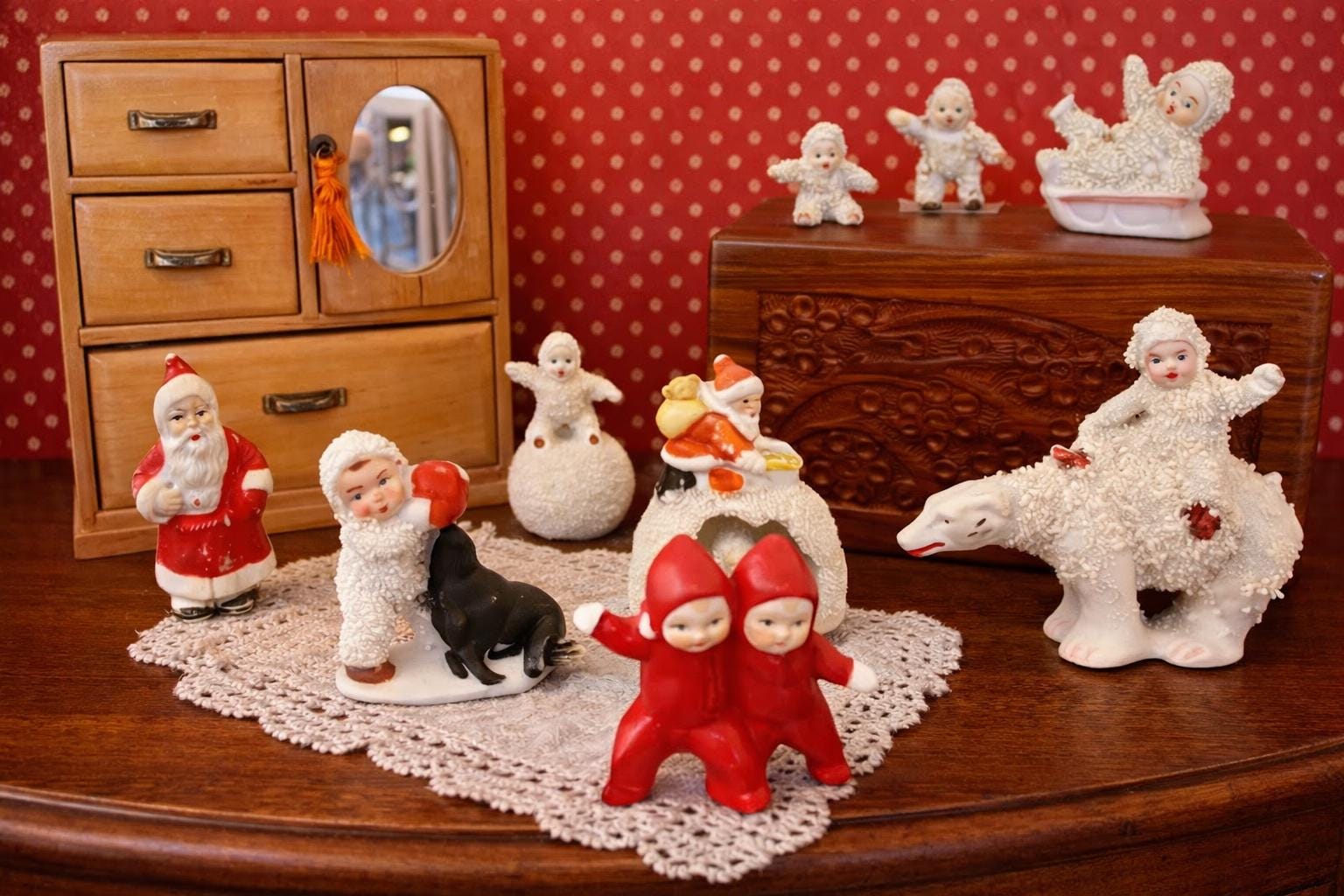 Vintage German Snowbabies - Etsy