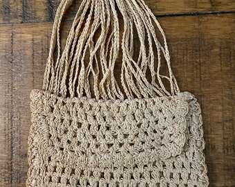 finger crochet bolsa