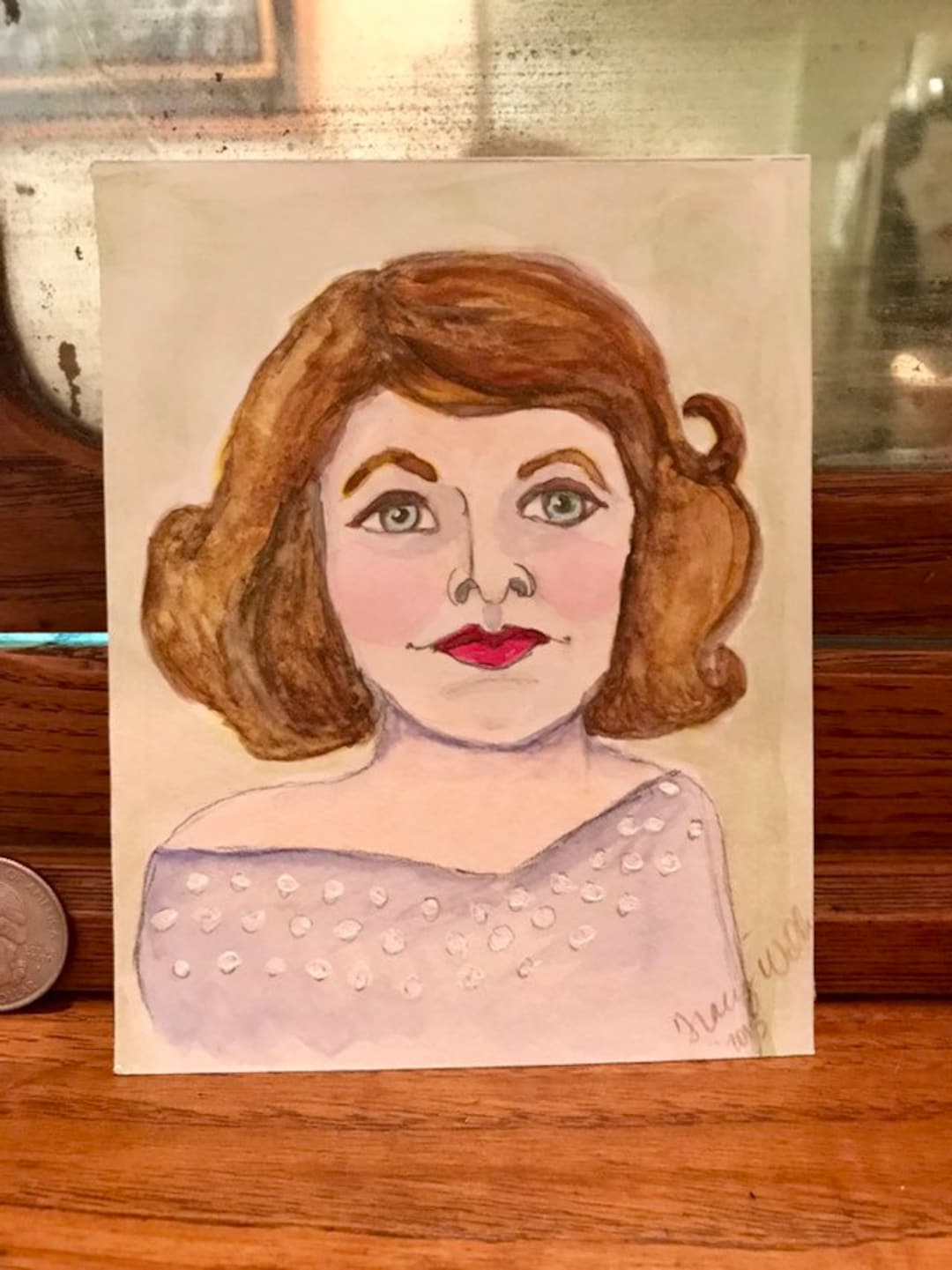 Olivia Original Painting Etsy