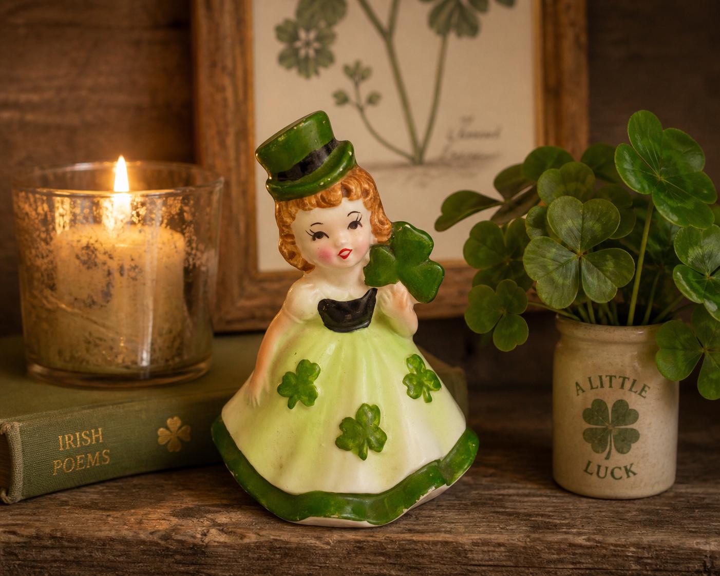 Vintage St Patrick Figurine - Etsy display picture 1