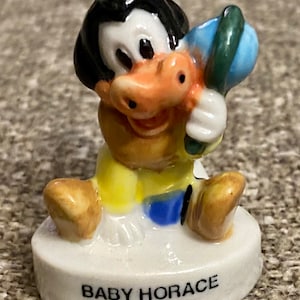 Baby Horace Porcelain Disney Birthday cake Candle Holder