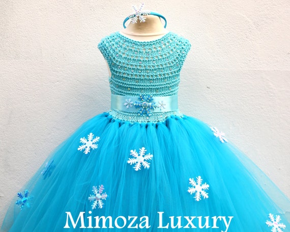 Elsa Princess dress frozen birthday dress