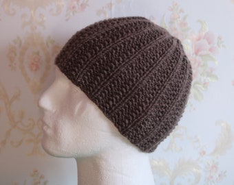 mens winter hats, hand knitted beanie hats, gift for men