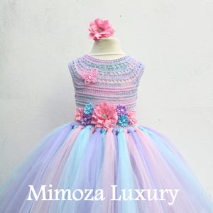 Unicorn Birthday Tutu Dress, baby 1st birthday dress
