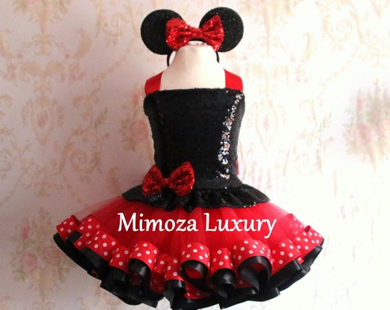 Luxury Minnie Mouse dress cosplay costume