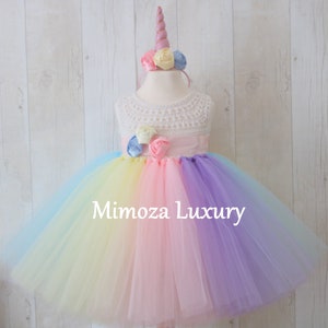 Unicorn birthday dress