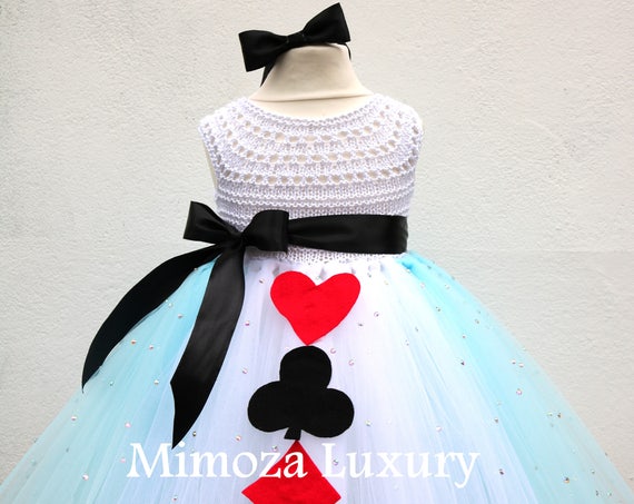 Alice in Wonderland Princess tutu dress, Alice costume, Alice outfit, Alice in wonderland dress, Fairy tale princess tutu dress, tea party
