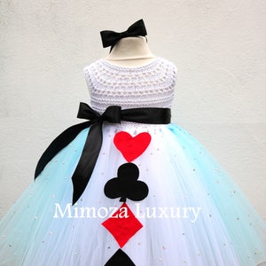 Alice in Wonderland Princess tutu dress, Alice costume, Alice outfit, Alice in wonderland dress, Fairy tale princess tutu dress, tea party