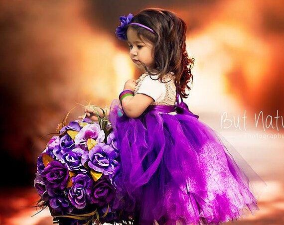 Country Flower girl dress