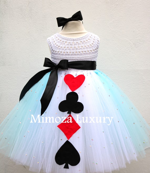 Alice in Wonderland Princess tutu dress, Alice costume, Alice outfit, Alice in wonderland dress, Fairy tale princess tutu dress, tea party