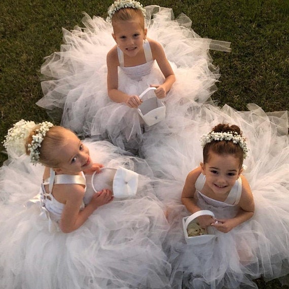 Ivory Lace Flower girl dress