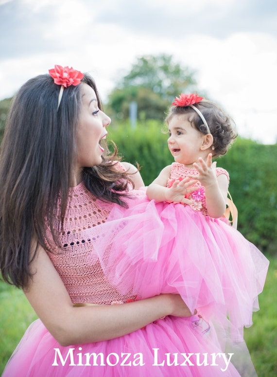 Hecho medida vestidos a madre e hija vestido de tutú - Etsy México