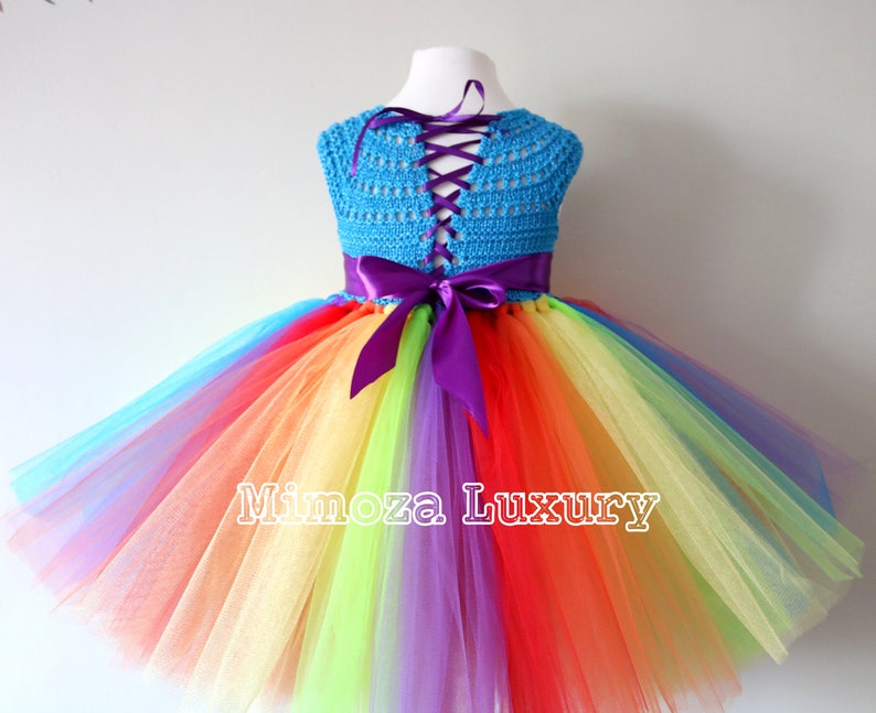 My Little Pony Rainbow Dress 1st Birthday Outfit Etsy