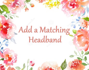 Add a Matching headband to your dress