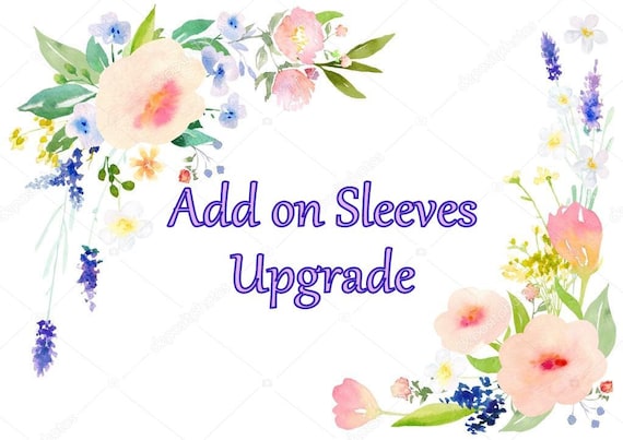 Add on Sleeves Upgrade for the Tutu Dress