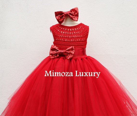 Red Girls Dress