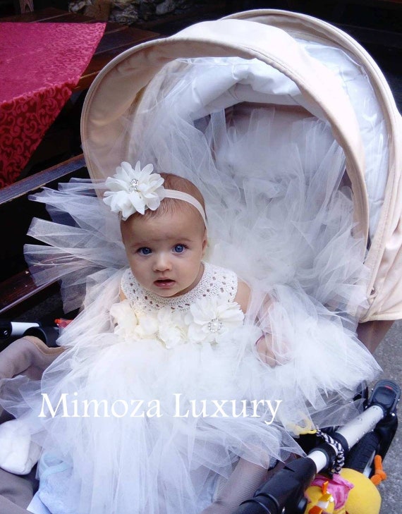 Ivory Flower girl dress