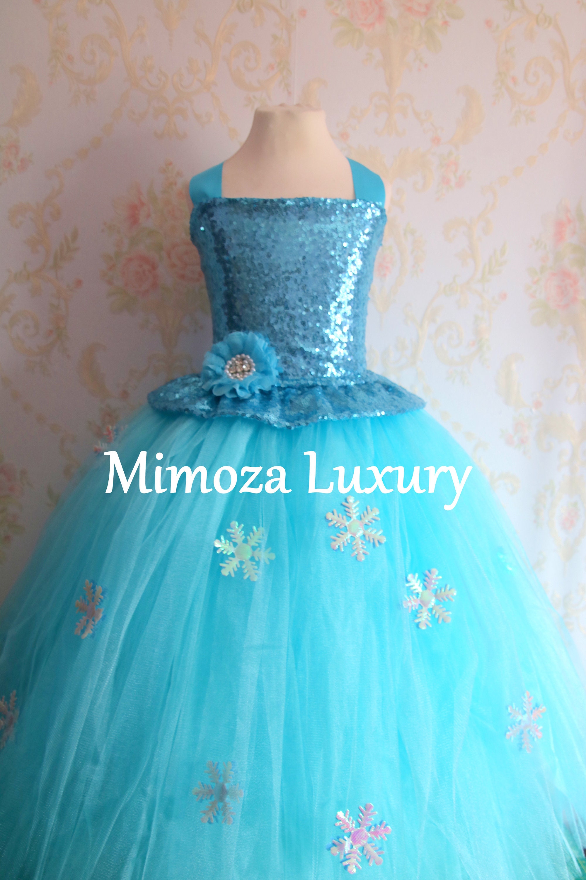 luxury elsa dress