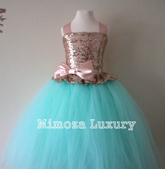 mint sequin dress