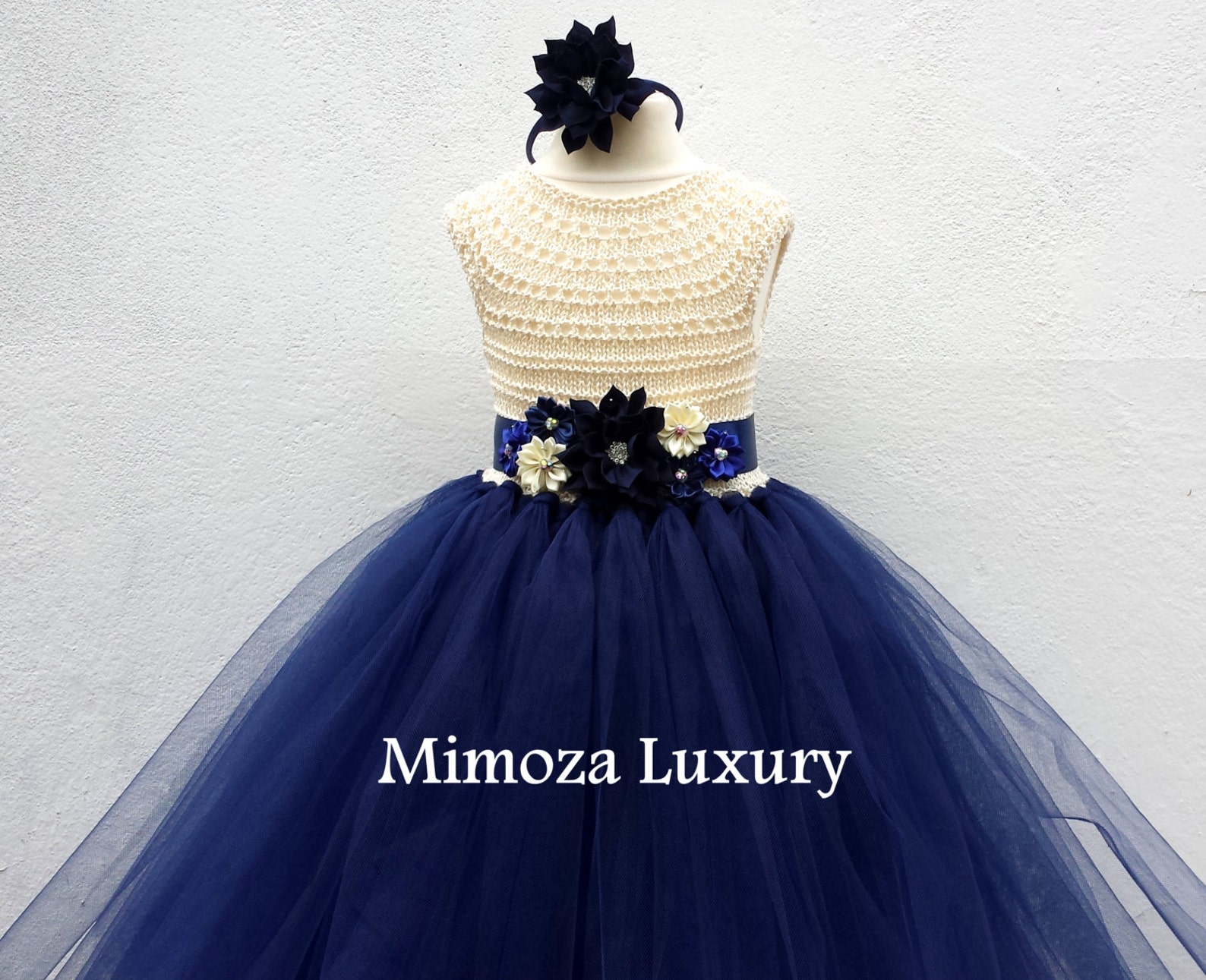 Navy Girls Dress