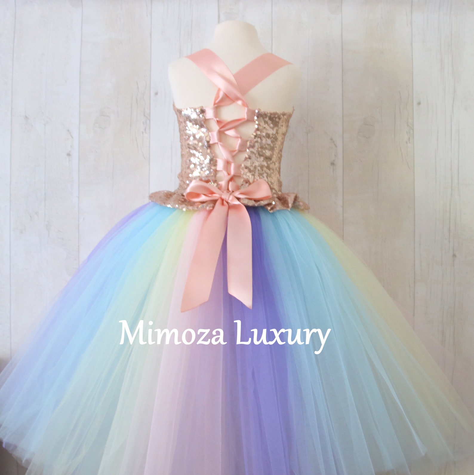 Gala Rainbow Unicorn Princess Dress (034)