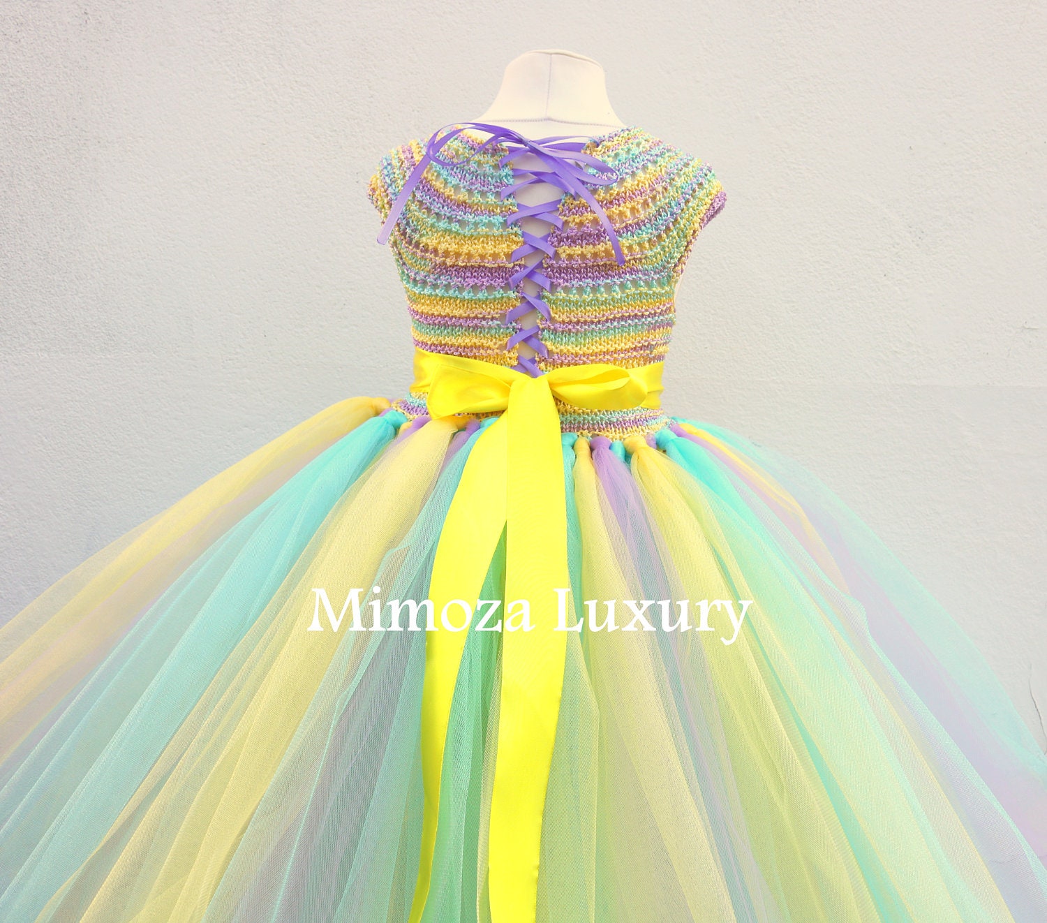 rainbow birthday dress