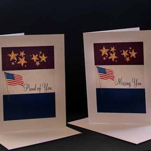 Te extraño y estoy orgulloso de ti para alguien en el ejército, tarjeta de felicitación para un miembro del ejército