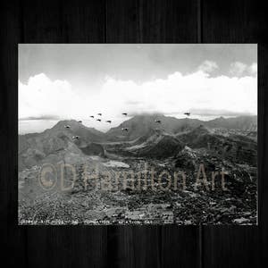 Digital Download Airplane Aviation Day, 1934 December 17, Honolulu, Hawaii, Vintage Black and White Photograph