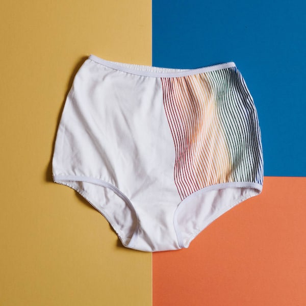 Rainbow Panties Etsy