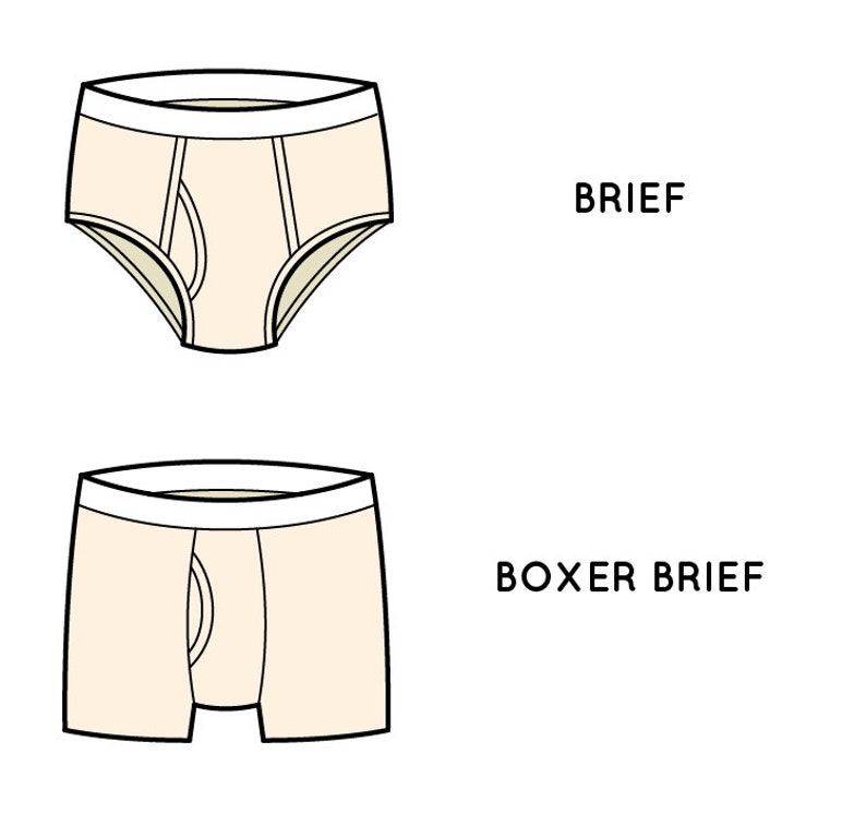 Organic Hemp Brief or Boxer Brief, Mens Underwear, Organic Cotton Blend Trunk image 9