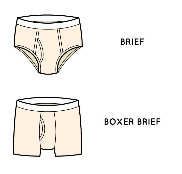 Organic Hemp Brief Genderless Underwear Natural Dye Boxer | Etsy