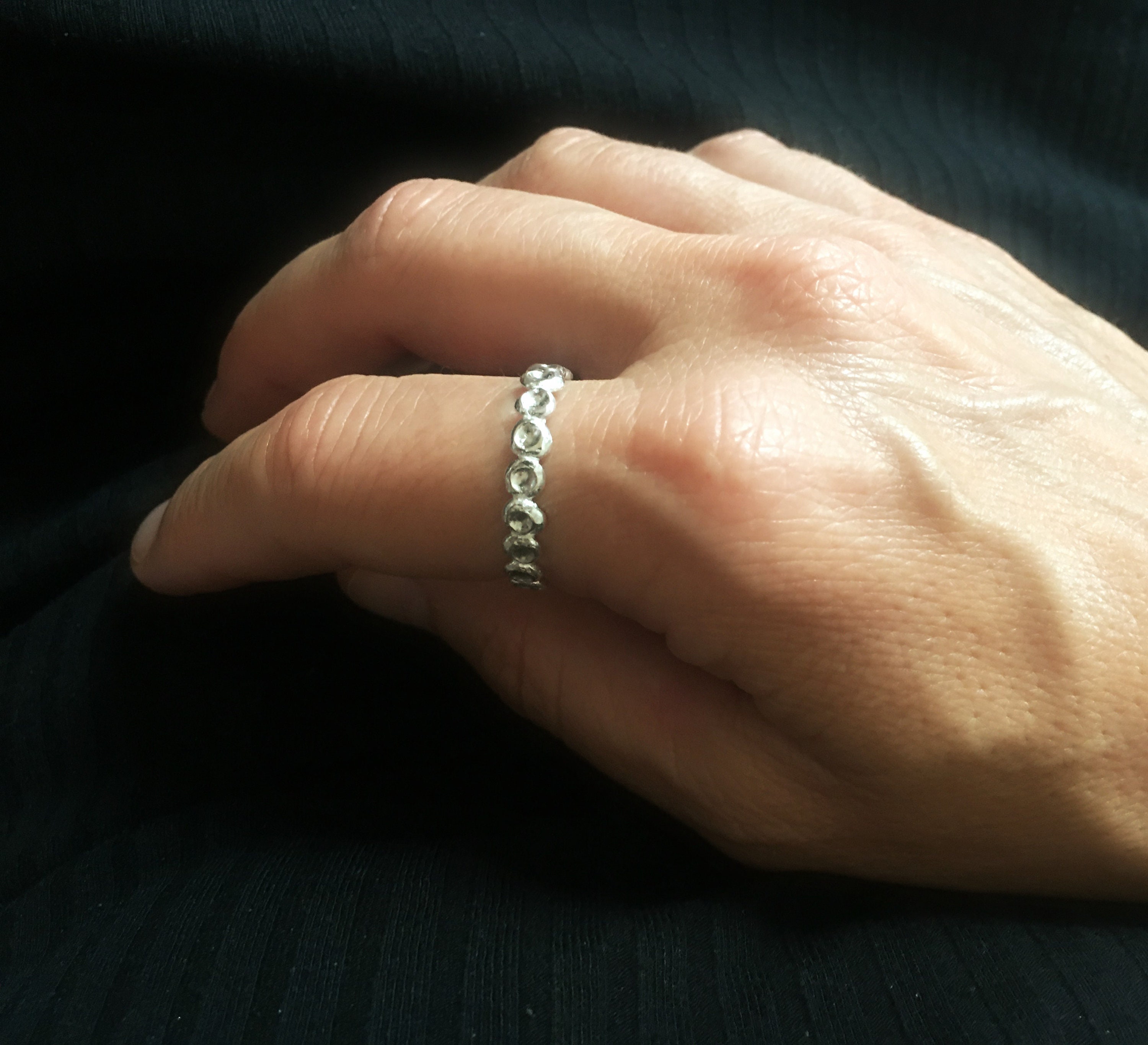 Stacking Rings, Set of Rings, Stacking Ring Set, Mix Metal Ring, Beads ...