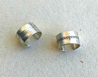 Ear Cuff, Non Pierce Ear Cuff, Bohemian ear cuff, Single Cartilage Ear Cuff Earring, Women ear cuff, Silver ear wrap unisex