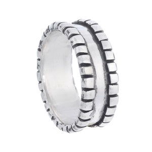 Men&#39;s rings, Men silver ring, Sterling silver men&#39;s ring, 925 men ring, Men oxidized silver band ring, Unique statement male ring wedding