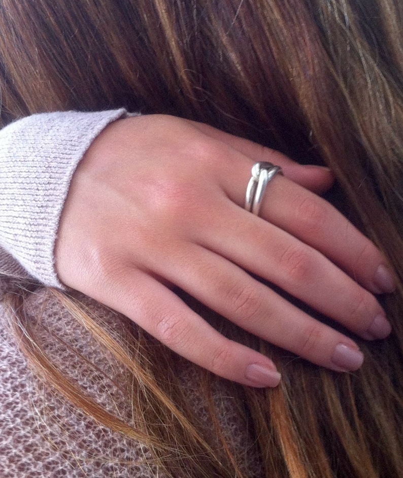 Alternative Wedding Rings. Couple Promise Ring. His and Hers - Etsy