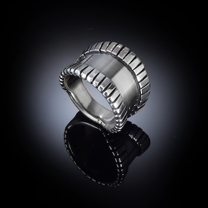 Herren großen Ring, Statement Ring, extra breiten Ring, massive Ring, Ring für Männer, Männer Breitband-Ring, Statement-Ring, breite Sterling Silber Ring