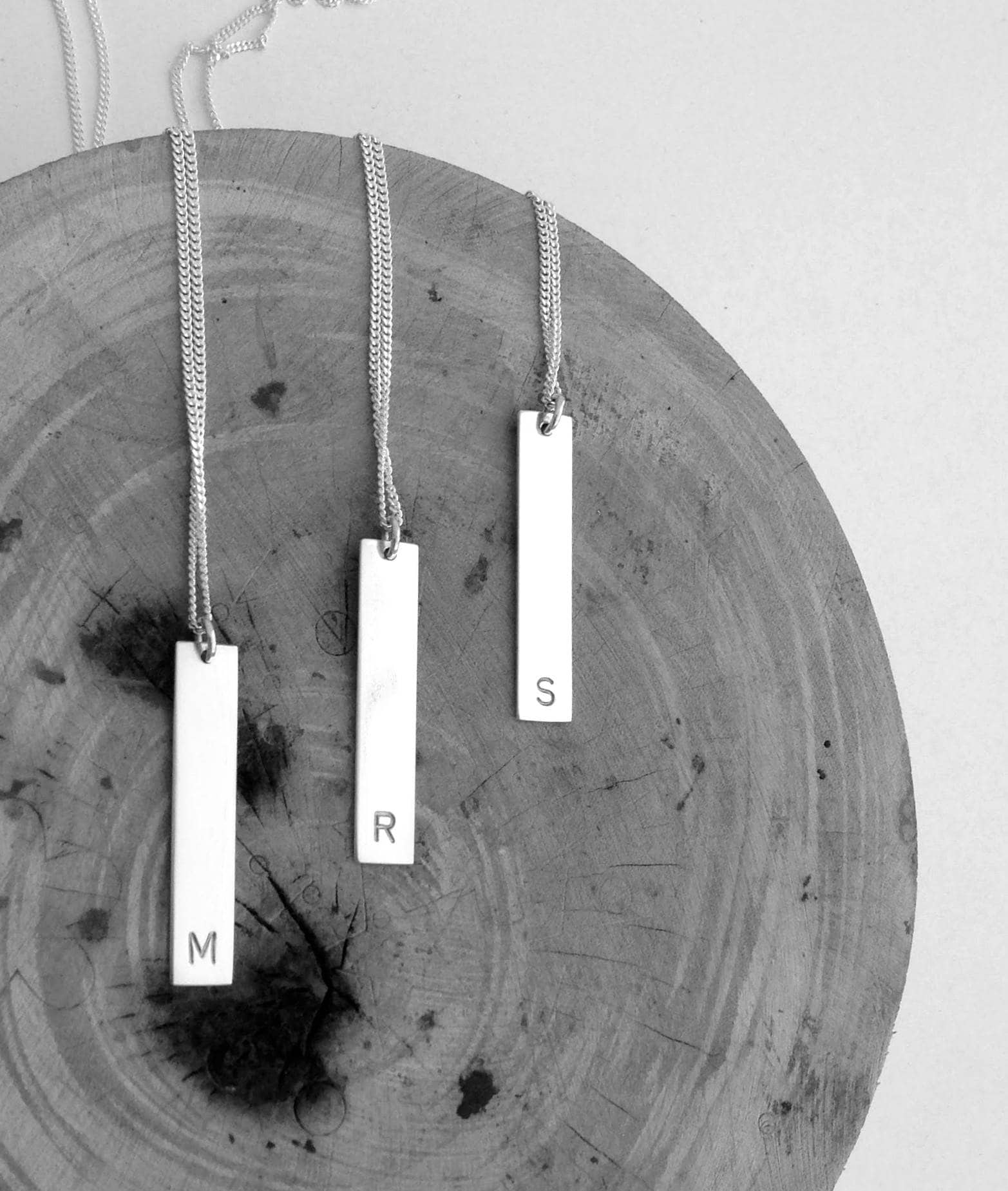 Personalised Men's Necklace Pendant Personalized Engraved Etsy