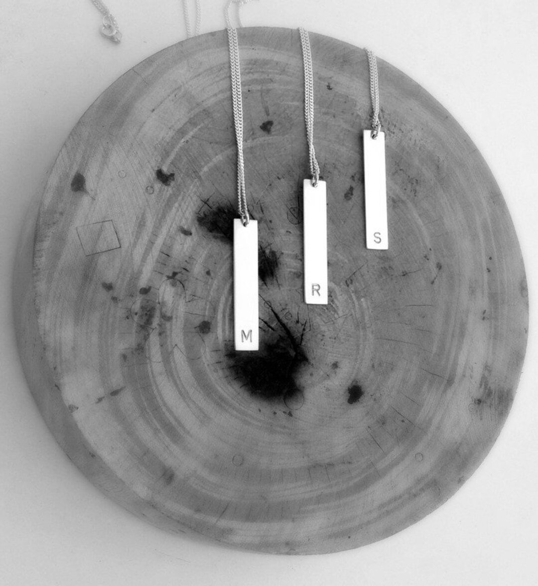 Personalised Men's Necklace Pendant, Personalized Engraved Necklace