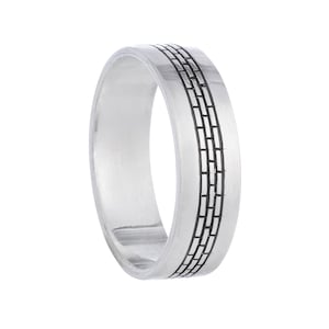 Men&#39;s rings, Men wedding band, Mens sterling silver ring, Mens wedding ring, 925 Sterling silver men ring, Rustic Sterling Silver band ring