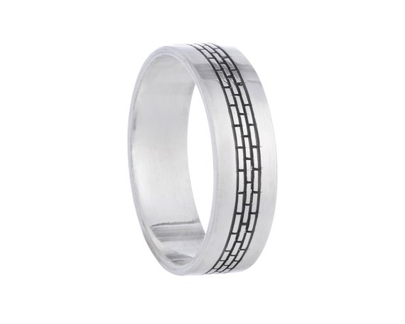 Silver male ring design deals