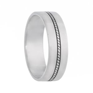 Banda de boda de los hombres, 925 anillo de plata esterlina para hombres, banda de boda de plata de ley, anillo de boda de los hombres, anillo de hombres sólidos, banda de plata para el hombre