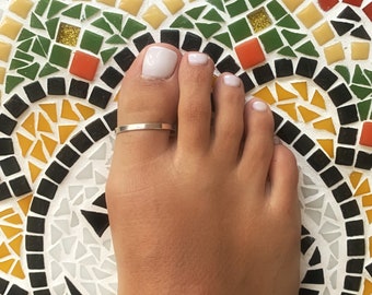 Toe Ring, Adjustable Sterling Silver Big Toe Rings, Silver Toe Ring, Boho Toe Ring, Foot jewelry, Bohemian jewelry, Summer Beach jewelry