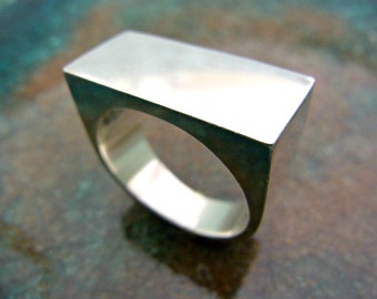 Men ring, Male ring, Signet ring, Sterling silver men ring, 925 silver Man ring, Men signet, Male silver ring, Bold man ring, solid man ring